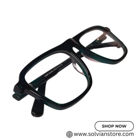 Mont Blanc Luxury Acetate Frame | Spring Hinge Edition | By Solvian