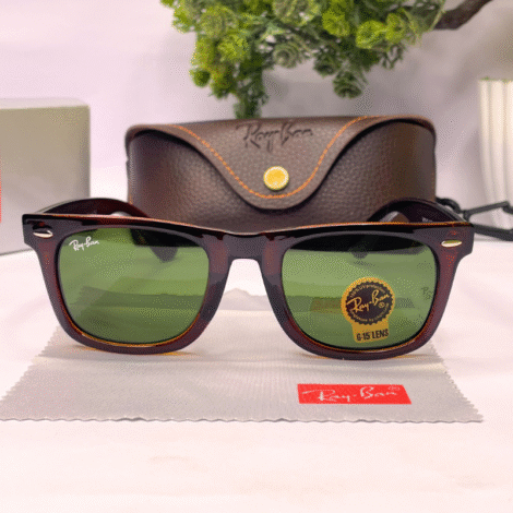 ⭐ Wayfarer 2140 Coffee Brown – UV420 Sunglass by Solvian Store