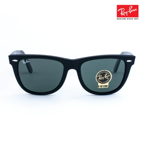2140 Acetate Black Shiny Frame – Black Glass by Solvian Store