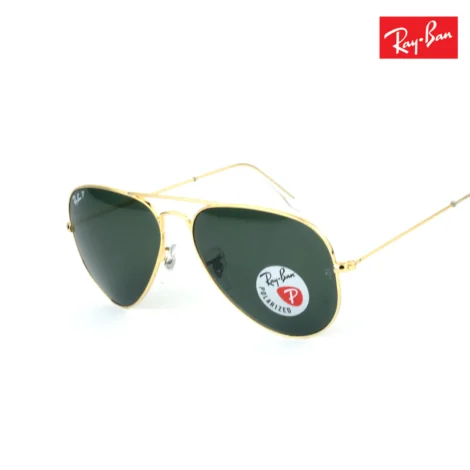 1:1 Aviator Bottol Green Classic Glass Polarized by Solvian Store